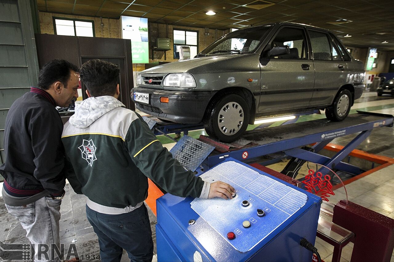 ۱۱ میلیون گواهی معاینه فنی سال گذشته برای خودروها صادر شد